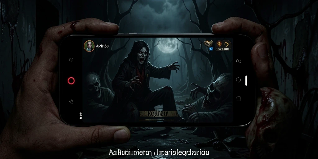 Tangkapan layar menunjukkan gameplay mencekam di API33.
