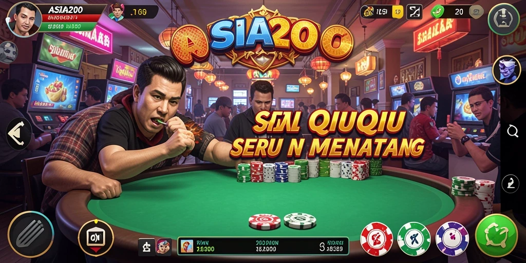 Tampilan gameplay ASIA200 yang menarik dan seru.