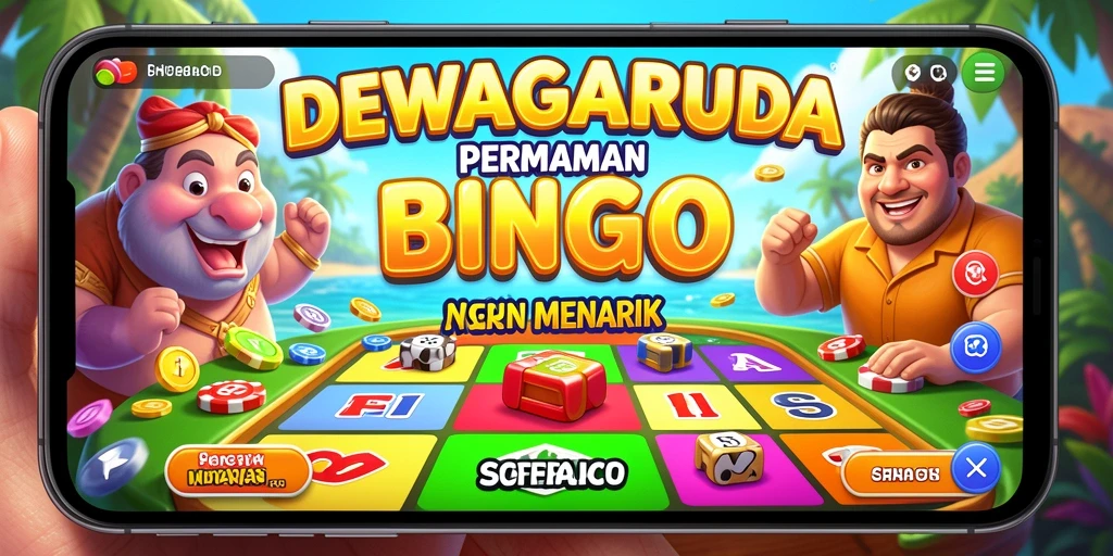Tampilan gameplay menarik dari permainan Bingo DEWAGARUDA.