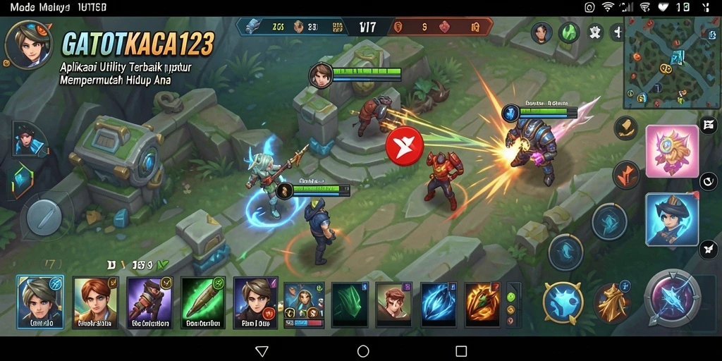 Screenshot GATOTKACA123 menampilkan interface yang bersih dan intuitif.