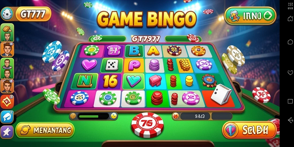 Screenshot gameplay Bingo yang seru di GT777.
