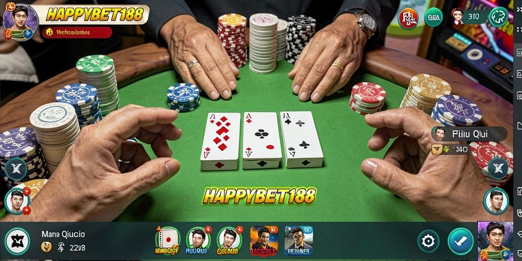 Screenshot gameplay QiuQiu yang seru dari HAPPYBET188.