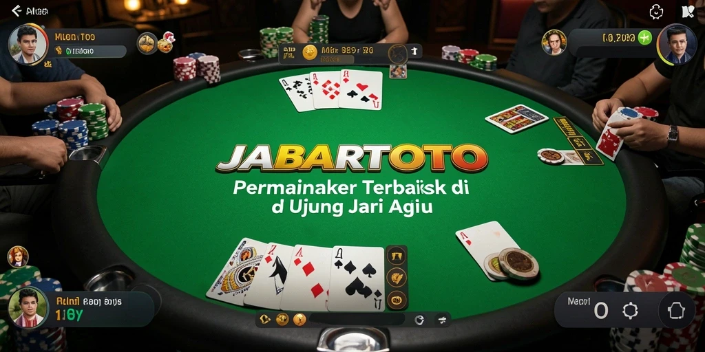 Tampilan gameplay seru di JABARTOTO dengan pemain yang bersaing.