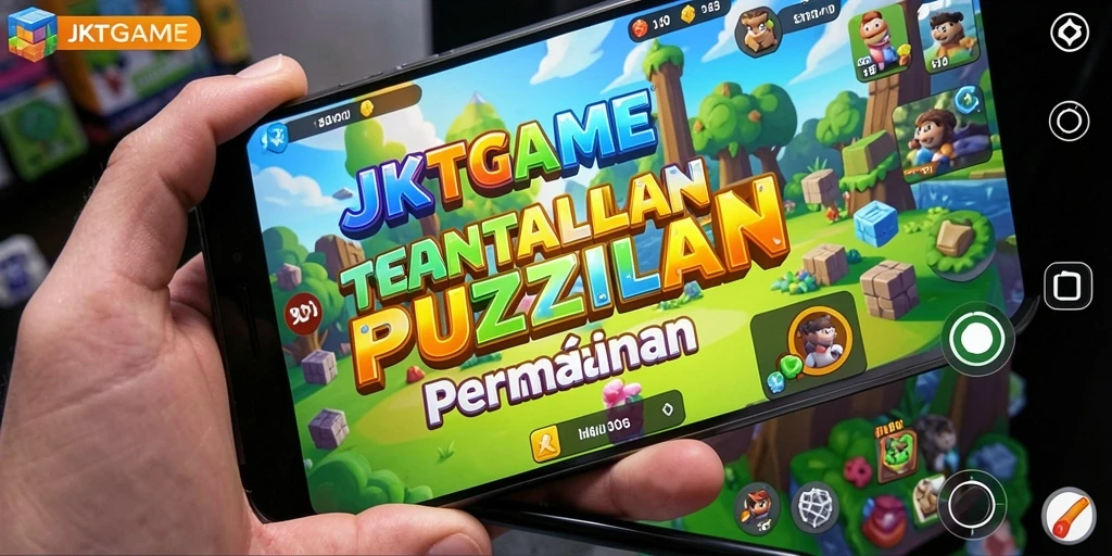 Tampilan gameplay seru dengan tantangan puzzle menarik.
