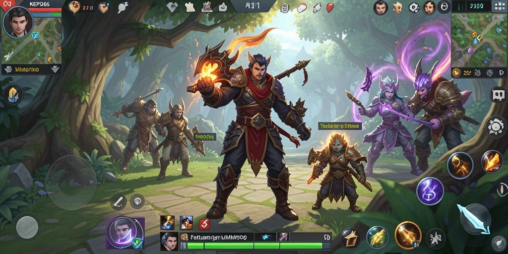Screenshot gameplay KEPO66 menunjukkan aksi seru dalam petualangan MMORPG.