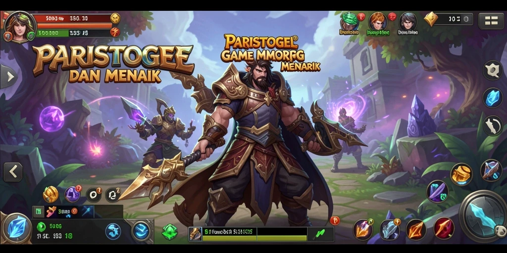 Tampilan gameplay menakjubkan di PARISTOGEL dengan aksi seru dan petualangan epik.