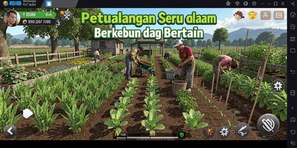 Gameplay seru di RDI88 dengan grafik pertanian yang menawan.