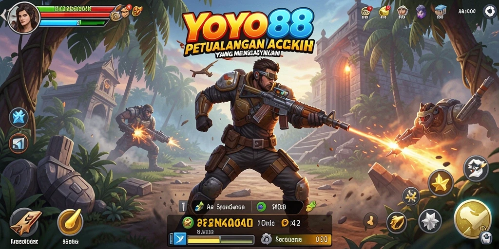 Tampilan menarik dari gameplay ARPG YOYO88 dalam aksi.